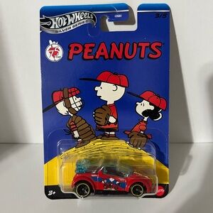 Hot Wheels Peanuts Red Toy Car